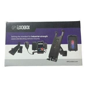 BB. GPS Lockbox Flex II Tab A Temp Control Cradle‎ Kit Key Lock/Wiring Harness